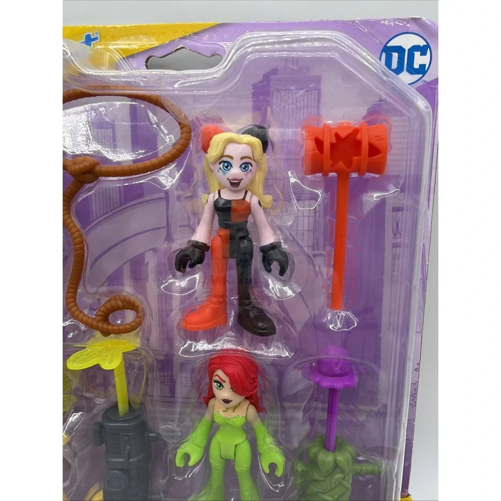 DC Super Friends Figure Set Wonder‎ Woman Harley Quinn Poison Ivy Bumblebee